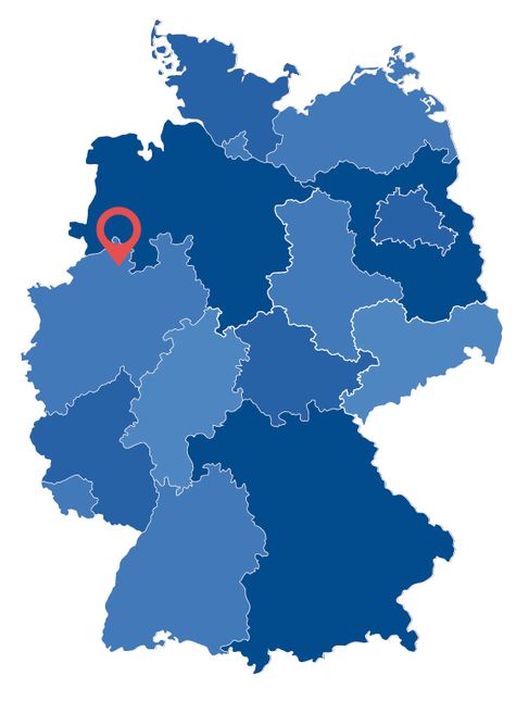 Lengerich Standort - Deutschlandkarte